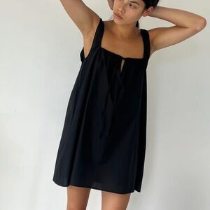 Deiji Studios Black The Bow Dress